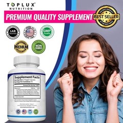 Toplux Magnesium Complex 8 Essential Magnesium Supplement 1000mg