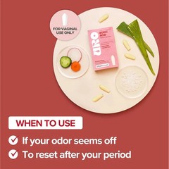 O Positiv URO Boric Acid Vaginal Suppository – with Boric Acid – 12 Ct