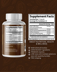 LipoCaps- Metabolism Support, Weight Management Supplement- 12 Bottles