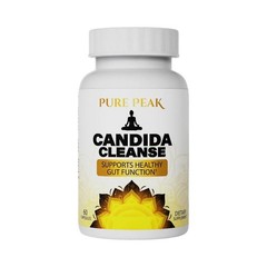 Pure Peak Candida Cleanse – Boost Gut & Colon Health – 60 Capsules