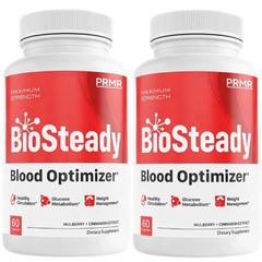 (2 pack) BioSteady Blood Health Support Dietary Supplement – ( 120 Capsules )
