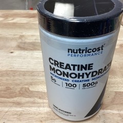 Nutricost Creatine Monohydrate Micronized Powder 500G