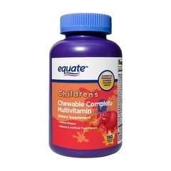 Children’s Chewable Complete Multivitamin Tablets for Children’s Health, 150