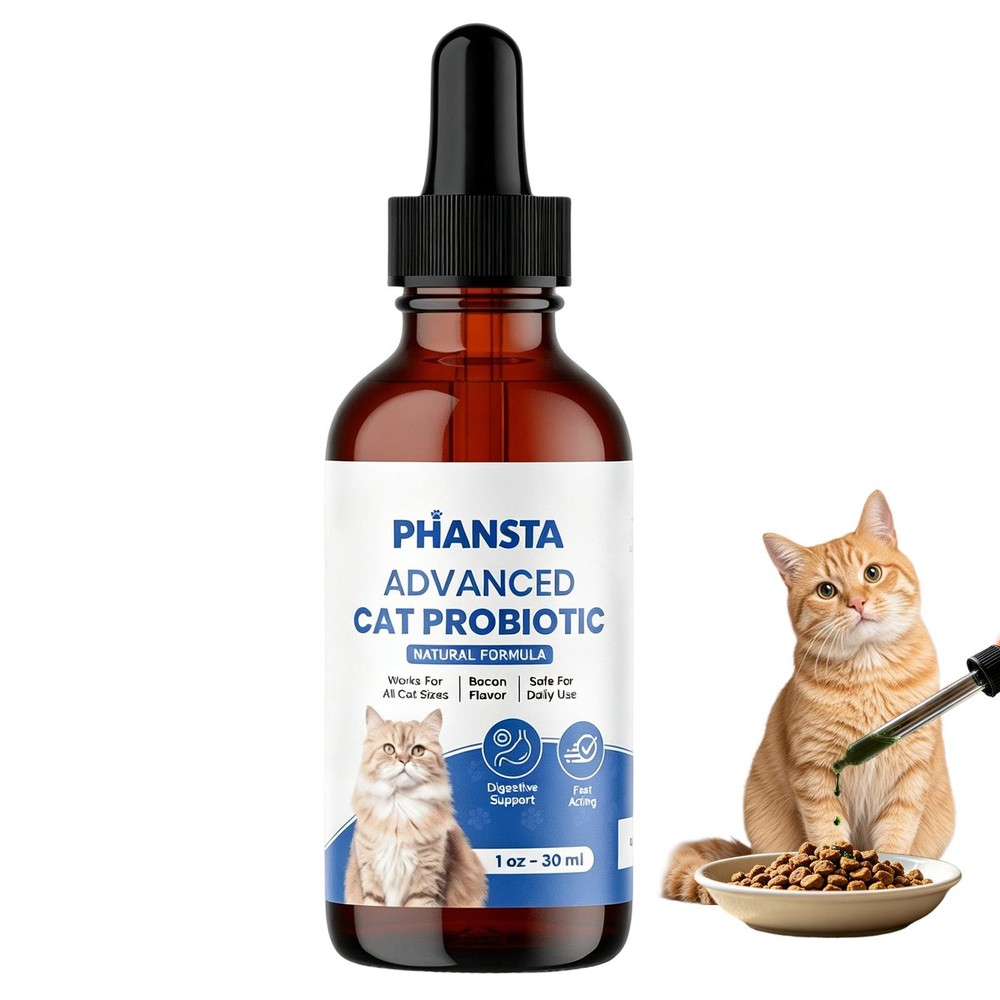 (1-Pack) Blisso innovative Cat Probiotic Drops – Digestive Support Liquid Drops