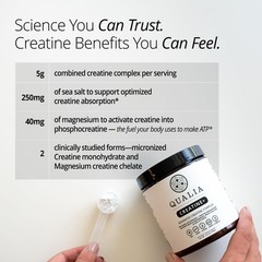 Qualia Life Sciences Qualia Creatine Advanced Creatine Complex 2 Sources