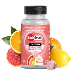SaltStick Electrolyte FastChews with Caffeine 60 Citrus Burst Chewable Salt …