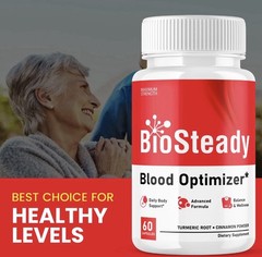 Biosteady Capsules Blood Optimizer Bio Steady Regulate Blood Sugar Levels (60ct)