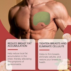 Gynecomastia Chest Melting Patch, Cellulite Belly Fat Remove best For Male P8W8