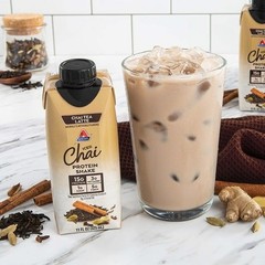 Atkins Chai Tea Latte Flavored High Protein Shake, Ready to Drink, Low Sugar and