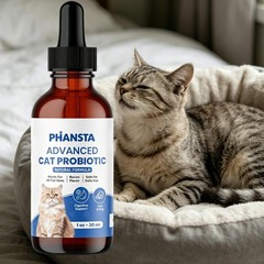 (1-Pack) Blisso innovative Cat Probiotic Drops – Digestive Support Liquid Drops