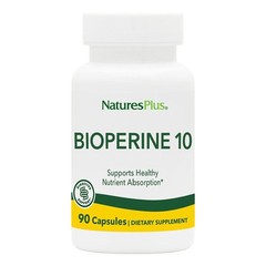 NaturesPlus Bioperine 10, 90 Capsules – Vegan, Gluten 90 Count (Pack of 1)