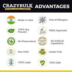 CrazyBulk Natural Alternative for Lean Mass & Strength Free Shipping – Pack of 2