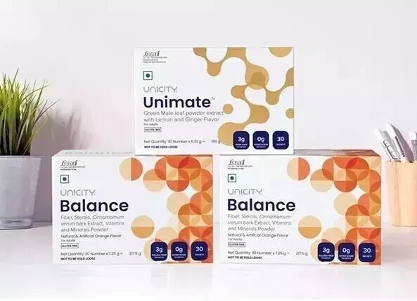 UNICITY FEEL GREAT PACK KIT, UNICITY BALANCE 60 SACHETS & UNIMATE 30 SACHETS + U