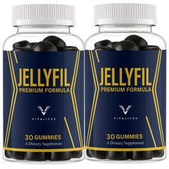 (2 Pack) Jellyfil Gummies Premium Formula , Jelly Fill for Daily Health 30 Gummy