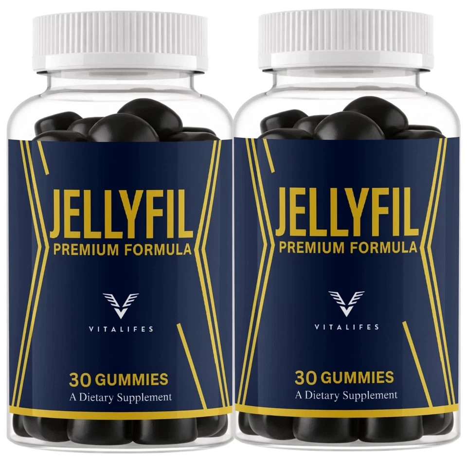 (2 Pack) Jellyfil Gummies Premium Formula , Jelly Fill for Daily Health 30 Gummy