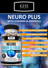 Brain Health & Memory Booster, Focus Function, Clarity Nootropic Supplement