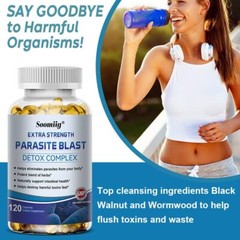 Intestinal Parasite Explosion Cleansing Detox Supports Digestion Capsules