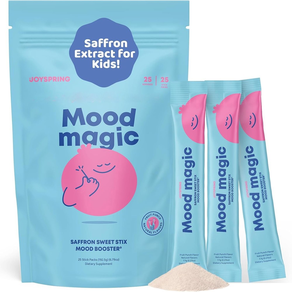 1 Pack Pixie Sticks with Saffron Designed for Kids | Mood Balance Supplements Po