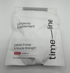 Timeline Mitopure Urolithin A Longevity Supplement Energy and Muscle Exp 04/2027