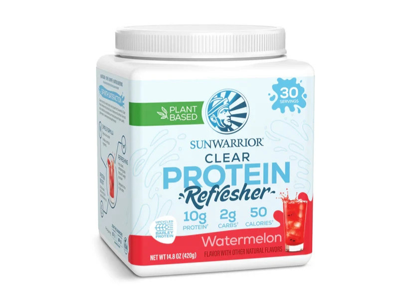Sunwarrior, Clear Protein Refresher, Watermelon, 14.8 oz (420 g)