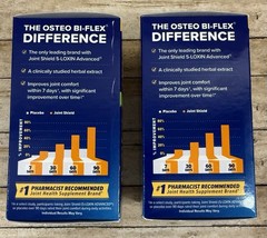 (2X) Osteo Bi-Flex Glucosamine Joint Health +Vitamin D3 30 Tablets ea Exp 8/2027