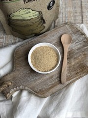 Nutritional Yeast Flakes 10 oz Non Fortified Gluten Free Protein