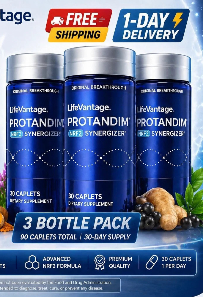 LifeVantage’ Protandim NRF2 Synergizer 90 Caplets 3 Pack Sealed