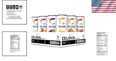12-Pack Assorted Flavors – Energy Drinks with 200mg Caffeine & Vitamins