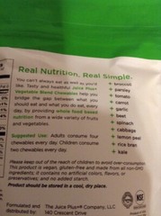 Juice Plus+ Chewables 2 Packs Vegetable Blend and Fruit Blend Exp. 11/2023