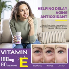 Double Strength Vitamin E Tocotrienols – 180 mg 400 IU ( 60 Capsules )