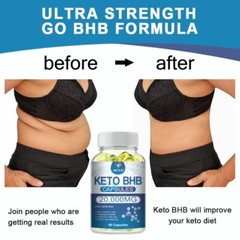 1-4 KETO BHB 20000mg Diet Pills Ketone FAT BURNER Weight Loss Diet Pills Ketosis