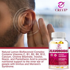 Flavonoids Capsules-Support Healthy Hearing Function and Promote Optimal Hearing