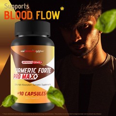 Turmeric Forte Pro Max – Extra Strength Ginger Turmeric with Black Pepper, Zinc