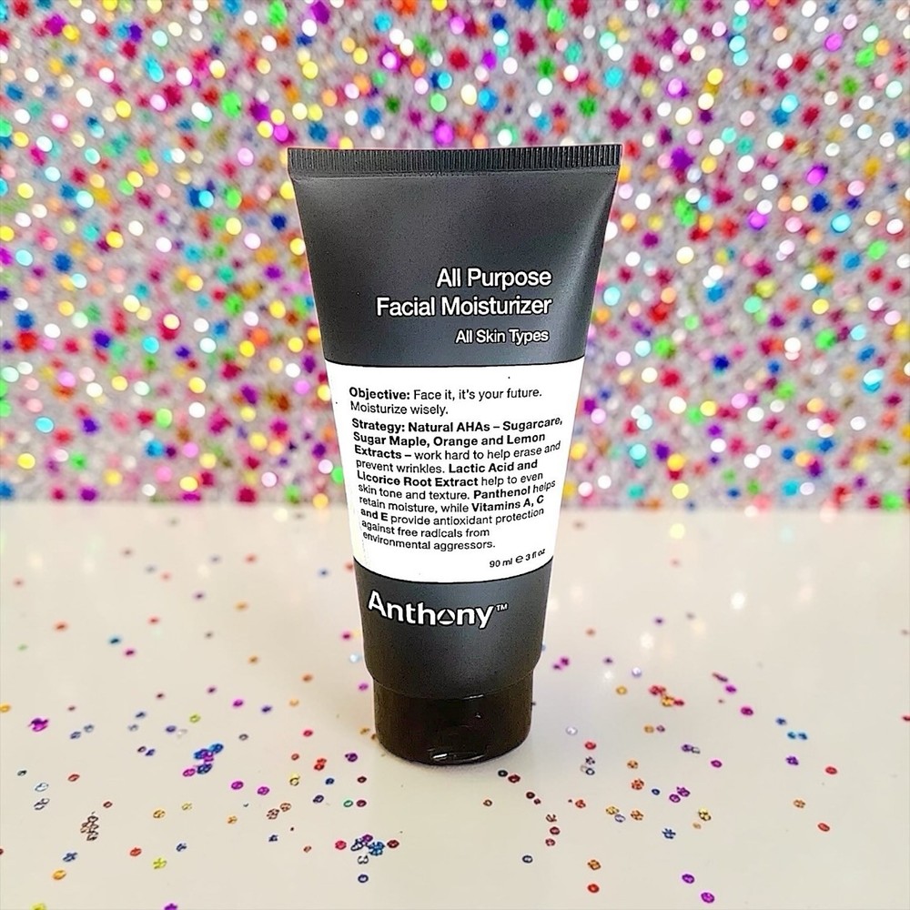 ANTHONY All Purpose Facial Moisturizer 3.0 fl oz Brand New Without Box & Sealed