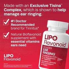 Lipo-Flavonoid Ear Ringing Caplets 500 Count