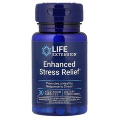 2 X Life Extension, Enhanced Stress Relief, 30 Vegetarian Capsules