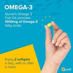 Easy to Swallow Omega-3 Softgels 1000mg – Ultra Pure Fish Oil in 180 Count