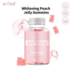2X BIYODE Glutathione Gummies Vegan Skin Glow Biotin L-Glutathione VitC 60′