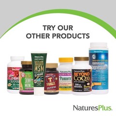 NaturesPlus Herbal Actives Red Yeast Rice 600mg & CoQ10 100mg, Extended Relea…