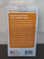 Force Factor Modern Mushrooms, 90 Vegetable Capsules- Exp: 07/2028, Superfood