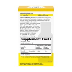 D Drops for Infants, 400IU (10mcg) Baby & Liquid , Newborn & Up, Dropper , 0….