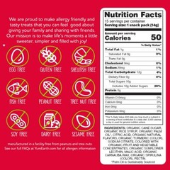 YumEarth Giggles Multicolor Fruit Snack Pack 15 Organic Vegan Allergy Free