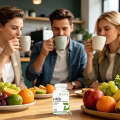Triple Strength HMB 3000mg Per Serving, 120 Caps Non GMO/Gluten Free