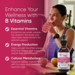 Biosource Labs Essential B Complex – Daily Vegan Vitamin B-Complex Sublingual