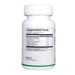 White Kidney Beans Extract, Caralluma, African Mango, Green Tea, Fat Burn.