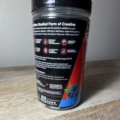 Six Star Creatine Monohydrate Gummies Blue Raspberry 90 Ct 5g Sugar-Free