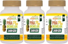 3 Piña 100% Natural Slimming Adelgazar 270 capsULES Weight Loss Fat Burner