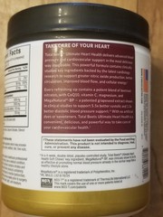 FORCE FACTOR Total Beets Ultimate Heart Health Blood Pressure EXP. 10/2026