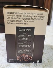 (2)Rapidfire Caramel Macchiato Ketogenic High Performance Keto Coffee Pods ☕📌