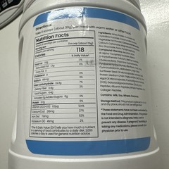 Ostomy Care Meal Replacement Hydrolyzed Protein Powder with Prebiotics & MCTs